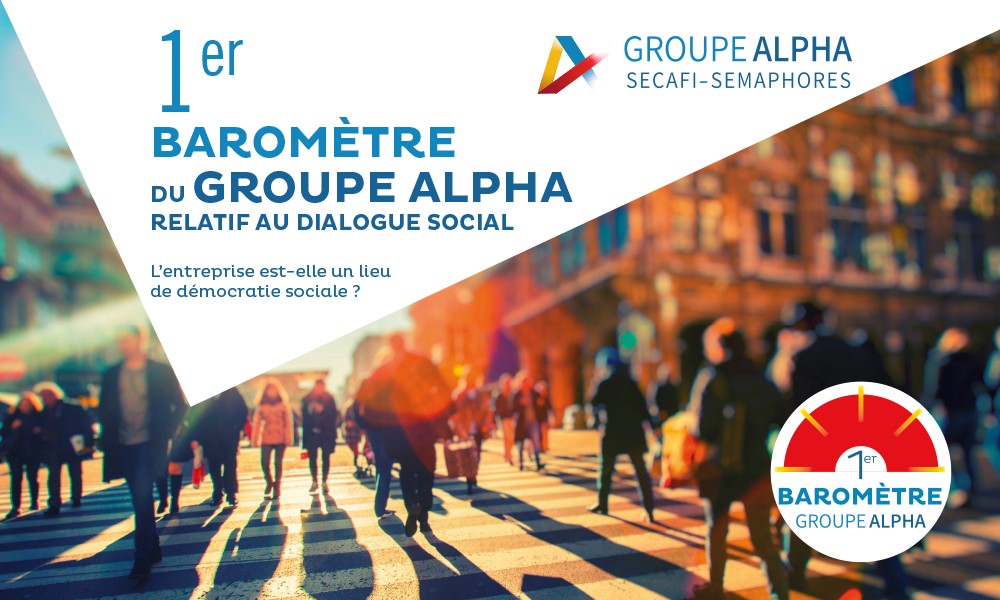 1er baromètre du Groupe Alpha relatif au dialogue social