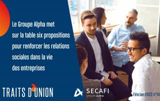 Les propositions du Groupe Alpha pour renforcer les relations sociales | Traits d'Union N°140