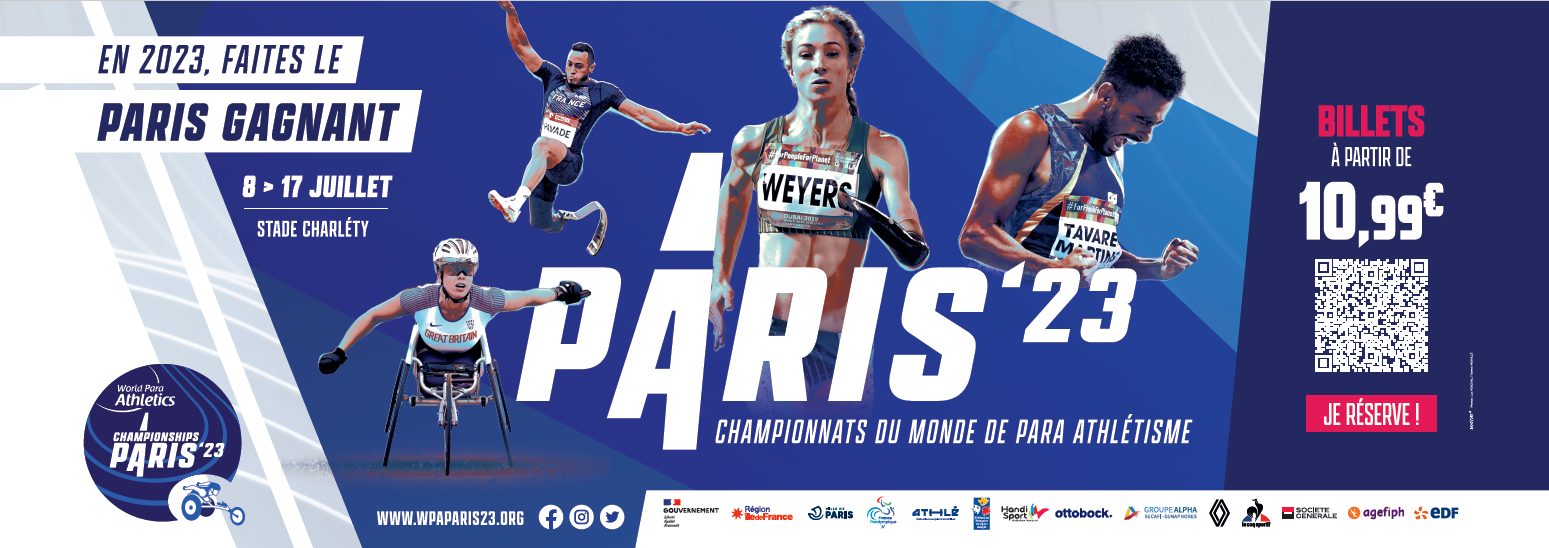 Le Groupe Alpha soutient les Championnats du monde de para athlétisme au stade Charléty