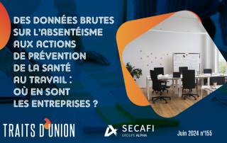 L'absentéisme à la une du N°155 de Traits d'Union | Juin 2024