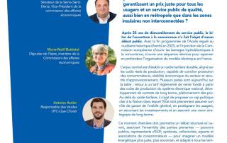Participation de notre expert Yvan Laplace à la 2e table-ronde du Conseil national de l'énergie