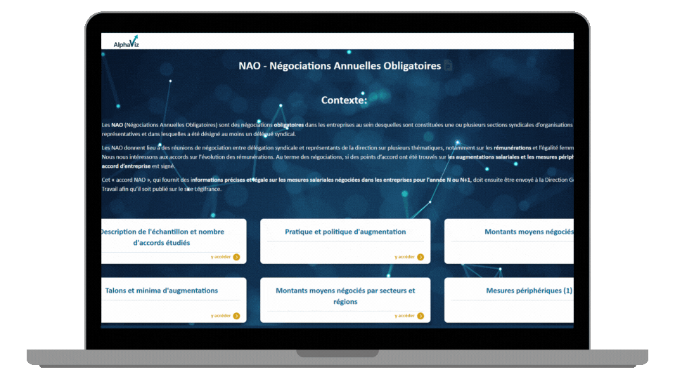 A la découverte d'AlphaViz Benchmark NAO AlphavIz - NAO - Secaffi