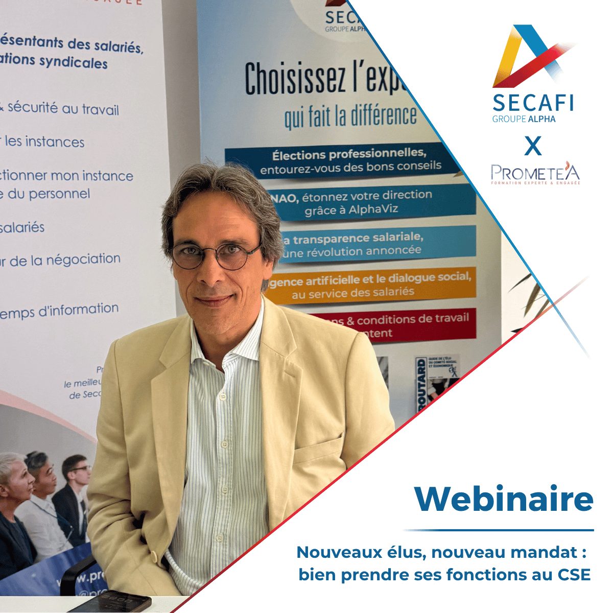 Replay du Webinaire "Nouveaux élus, nouveau mandat : bien prendre ses fonctions au CSE" du 4 juin 2026
