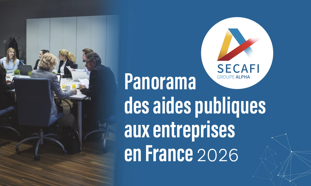 Panorama des aides publiques aux entreprises en France en 2026